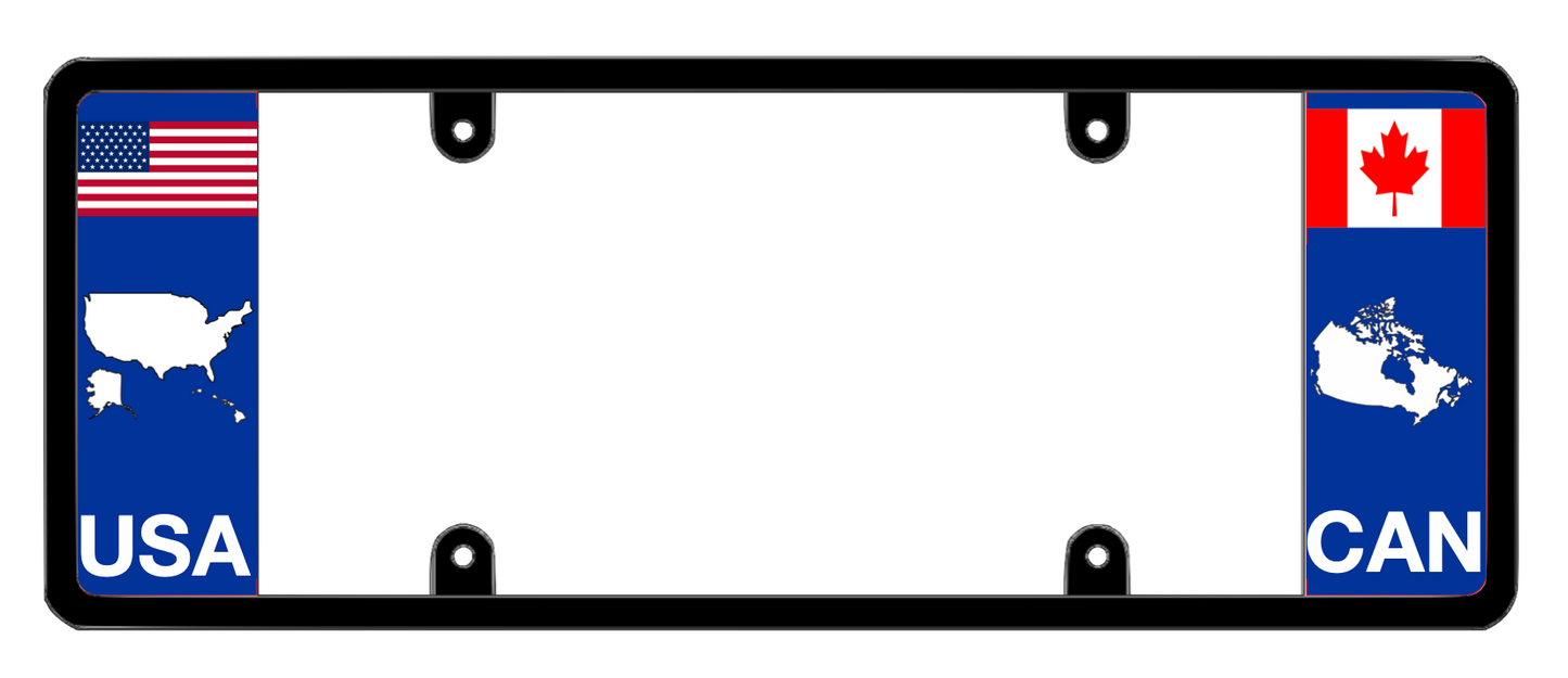 DFS Canada CAN Patented License Plate Frame Holder