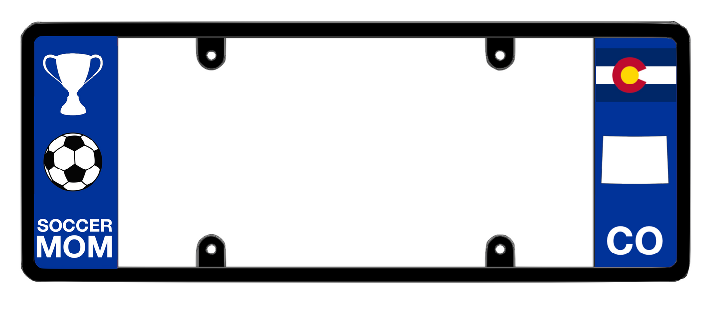 DFS Colorado CO Patented License Plate Frame Holder