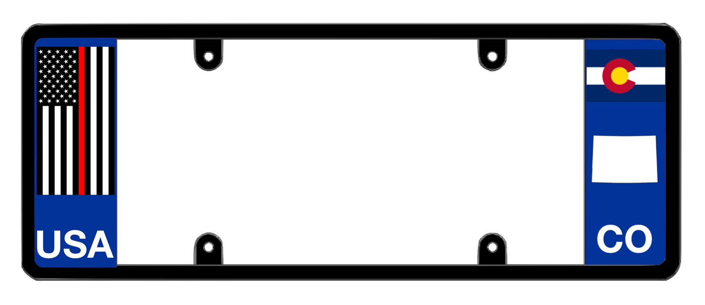 DFS Colorado CO Patented License Plate Frame Holder