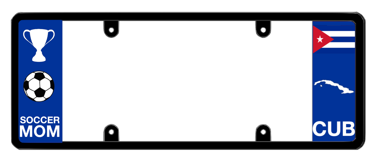 DFS Cuba CUB Patented License Plate Frame Holder
