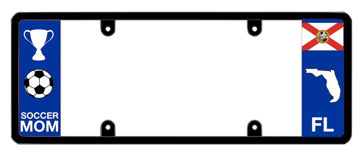 DFS Florida FL Patented License Plate Frame Holder