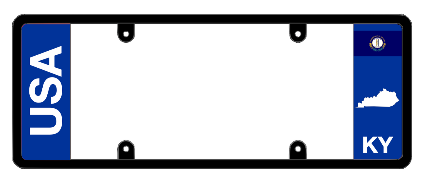 DFS Kentucky KY Patented License Plate Frame Holder