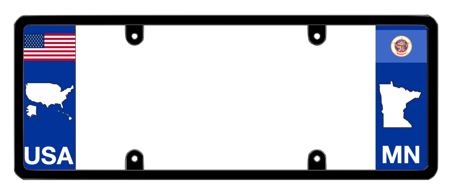 DFS Minnesota MN Patented License Plate Frame Holder