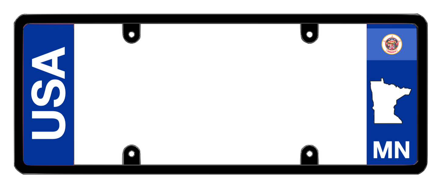 DFS Minnesota MN Patented License Plate Frame Holder