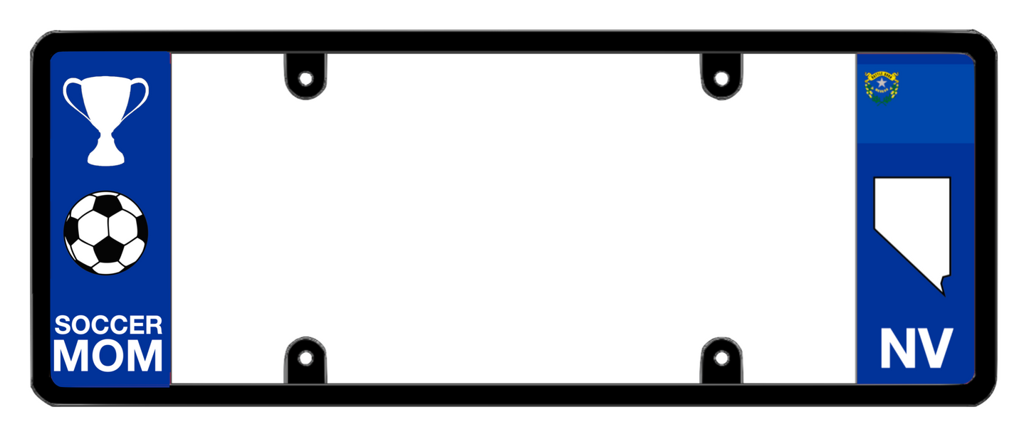 DFS Nevada NV Patented License Plate Frame Holder