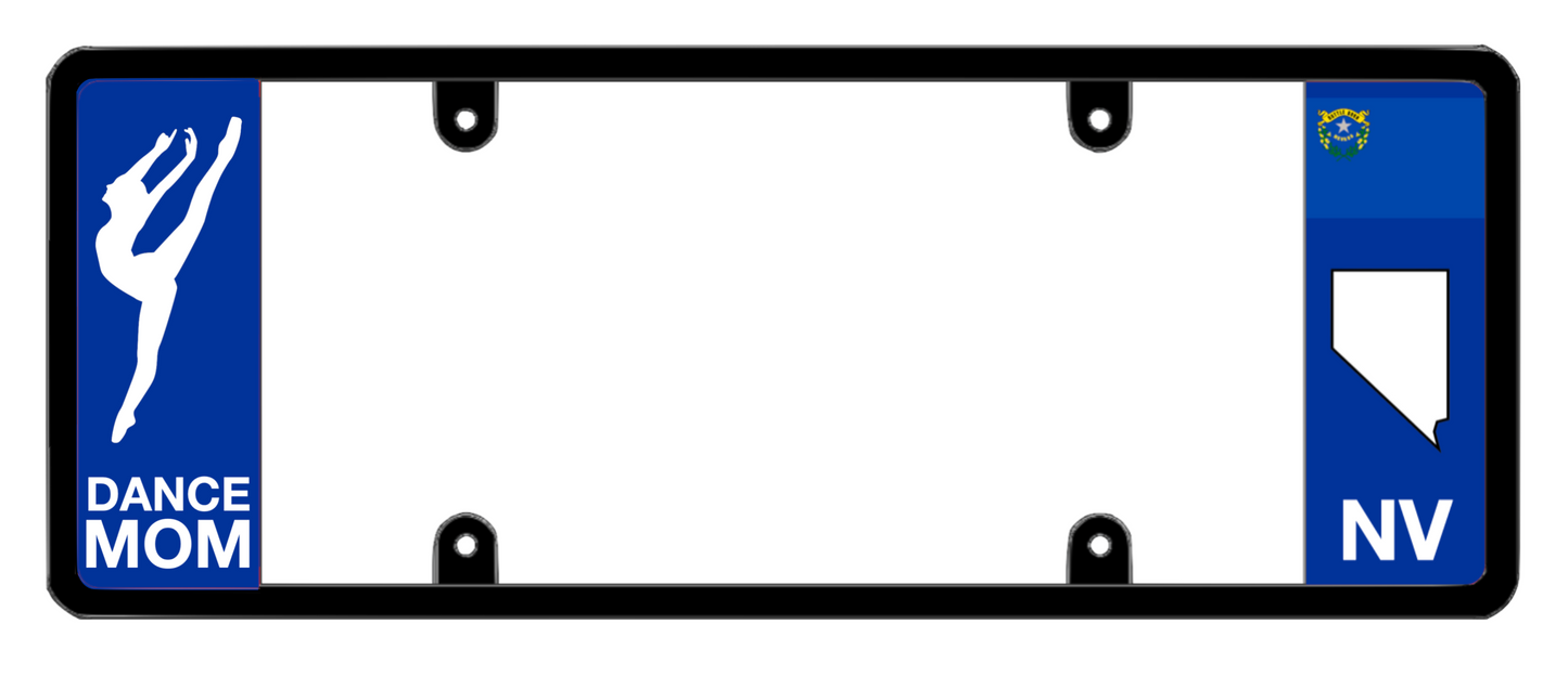 DFS Nevada NV Patented License Plate Frame Holder