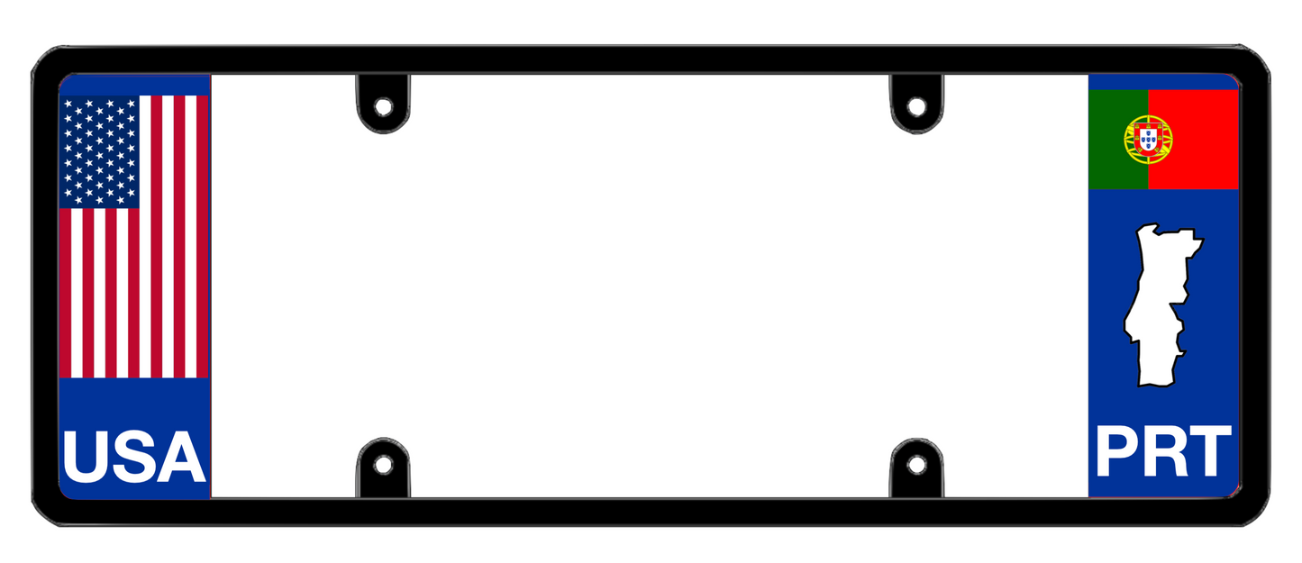 DFS Portugal PRT Patented License Plate Frame Holder