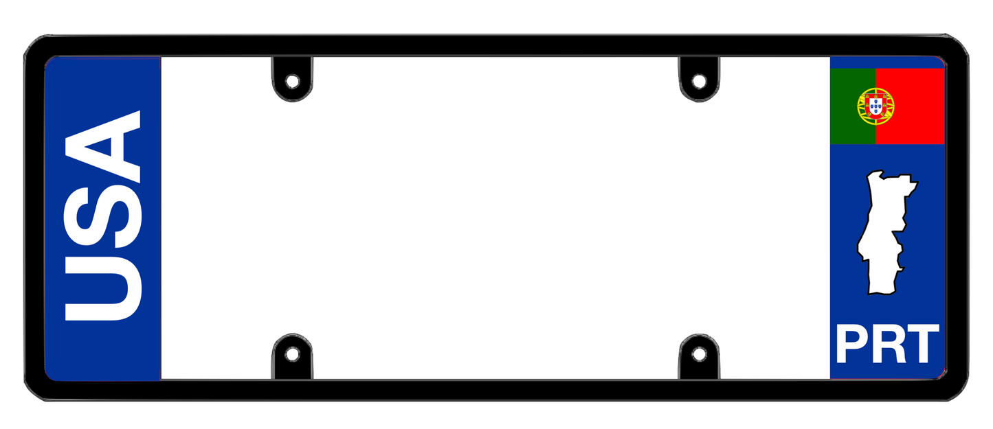 DFS Portugal PRT Patented License Plate Frame Holder