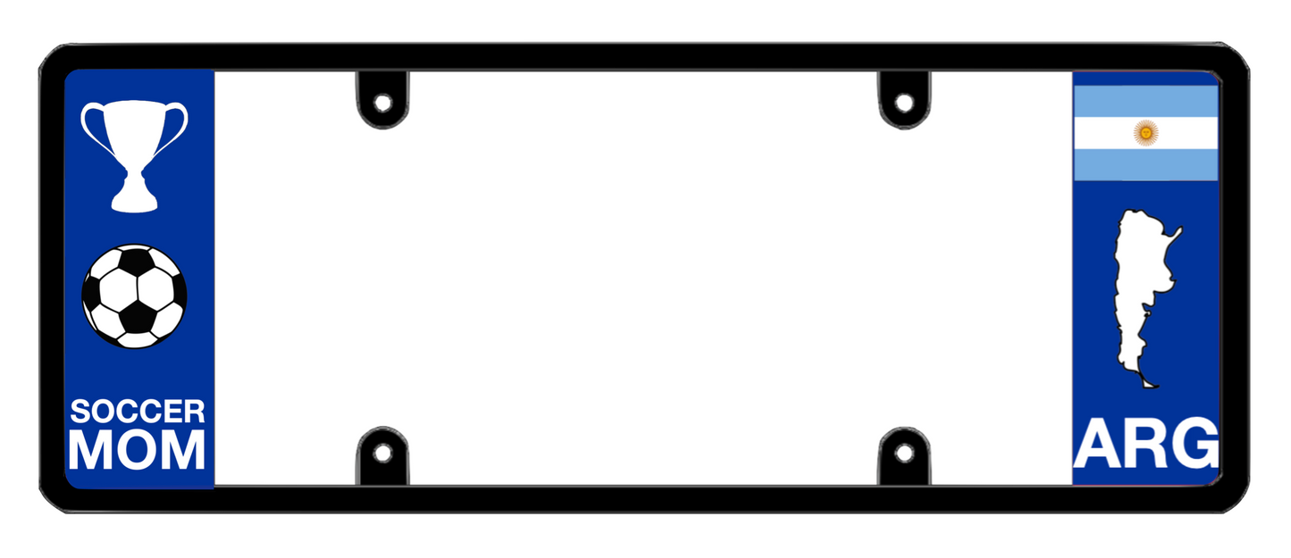 DFS Argentina ARG Patented License Plate Frame Holder