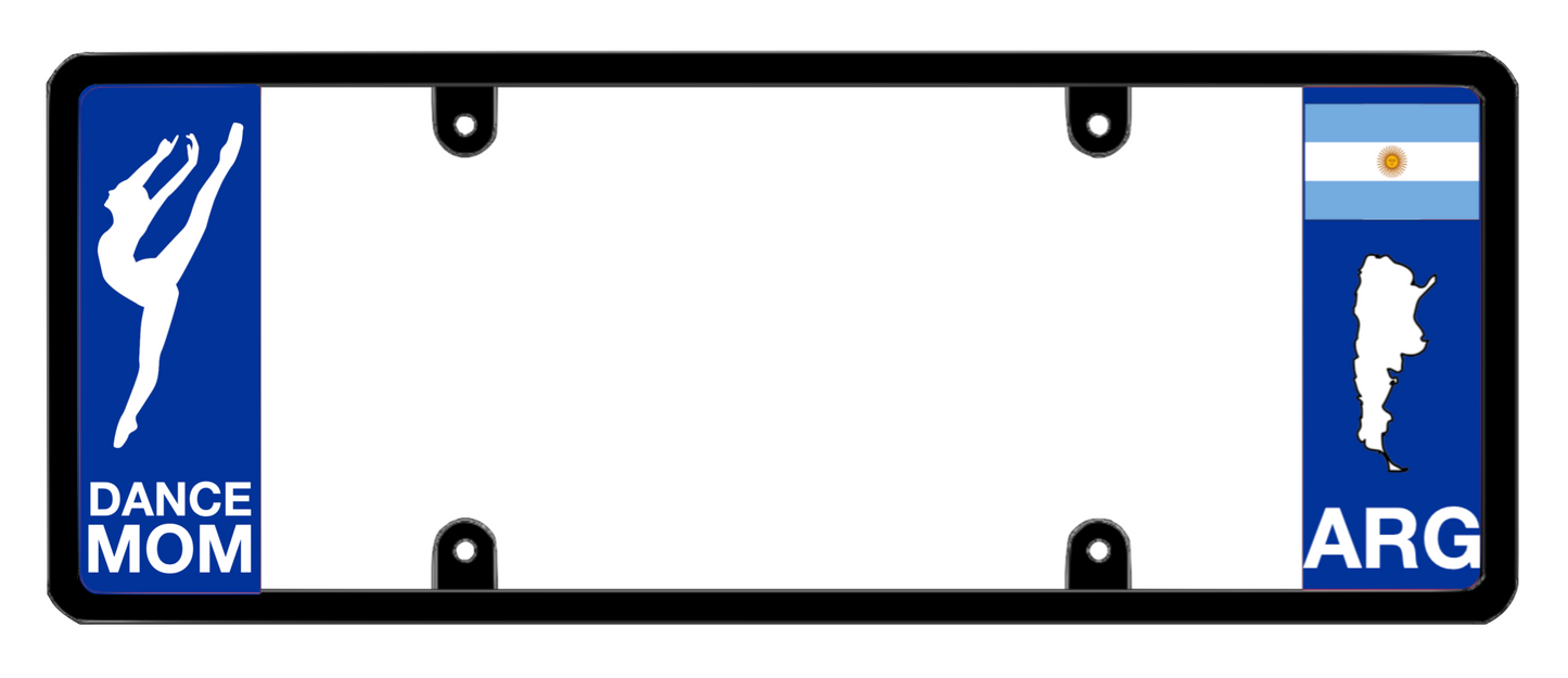DFS Argentina ARG Patented License Plate Frame Holder