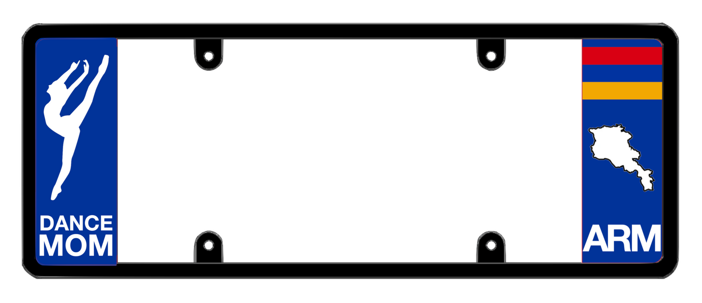 DFS Armenia ARM Patented License Plate Frame Holder