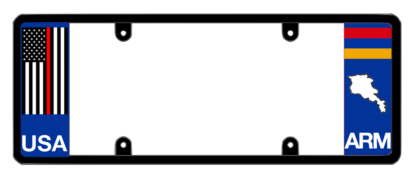 DFS Armenia ARM Patented License Plate Frame Holder