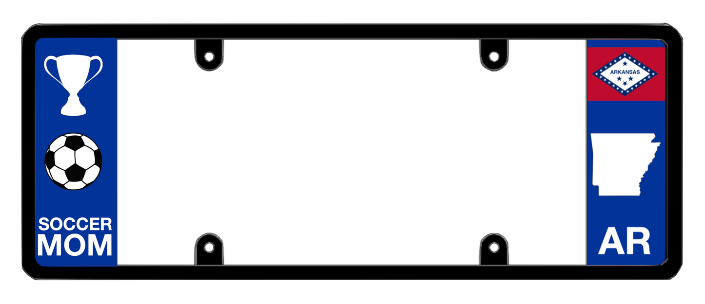 DFS Arkansas AR Patented License Plate Frame Holder