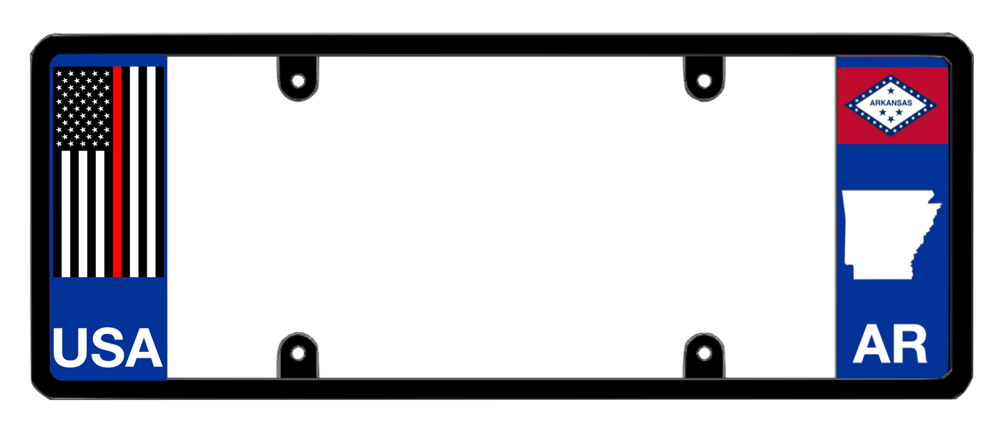 DFS Arkansas AR Patented License Plate Frame Holder