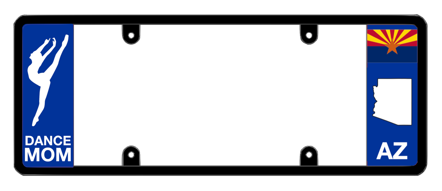 DFS Arizona AZ Patented License Plate Frame Holder