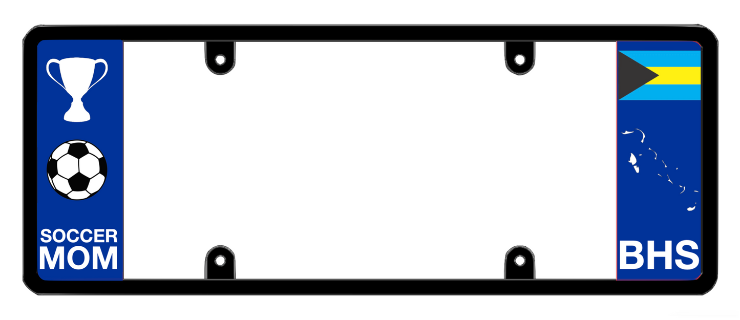 DFS Bahamas BHS Patented License Plate Frame Holder