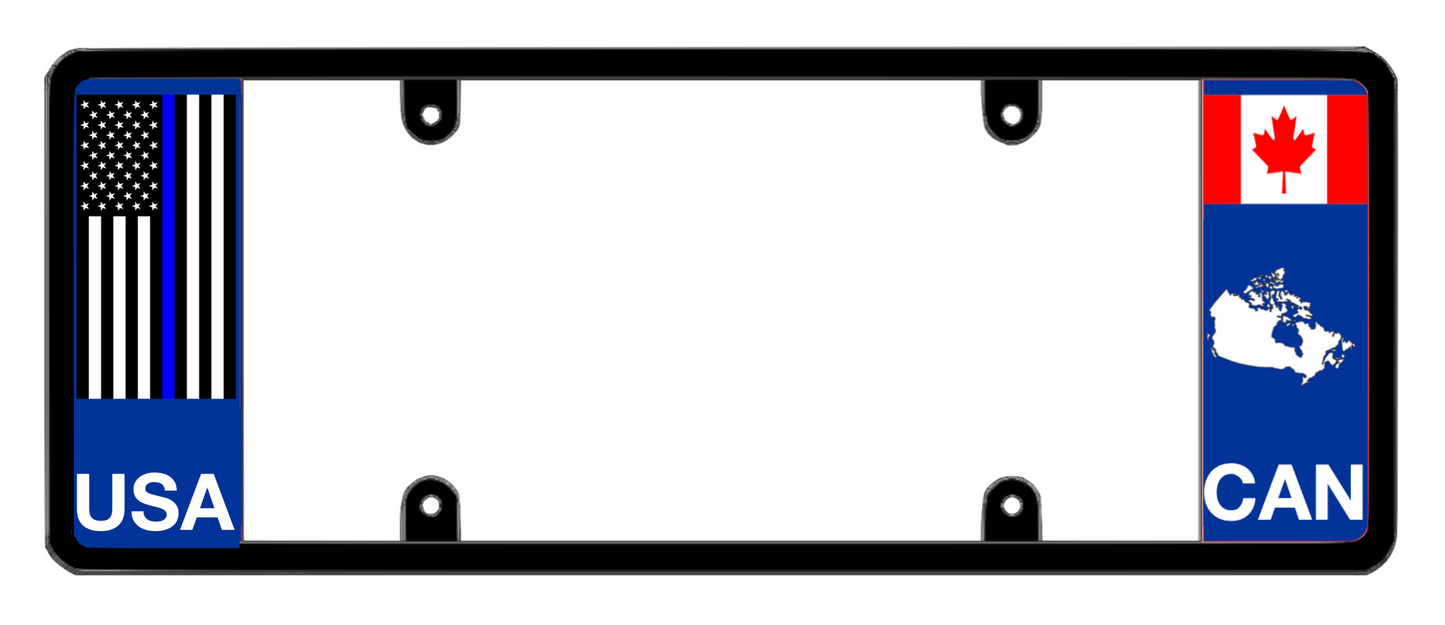 DFS Canada CAN Patented License Plate Frame Holder