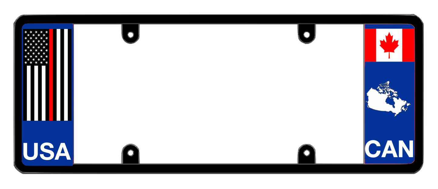 DFS Canada CAN Patented License Plate Frame Holder