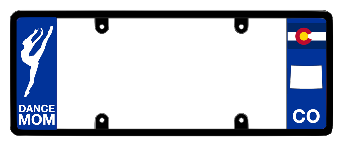 DFS Colorado CO Patented License Plate Frame Holder