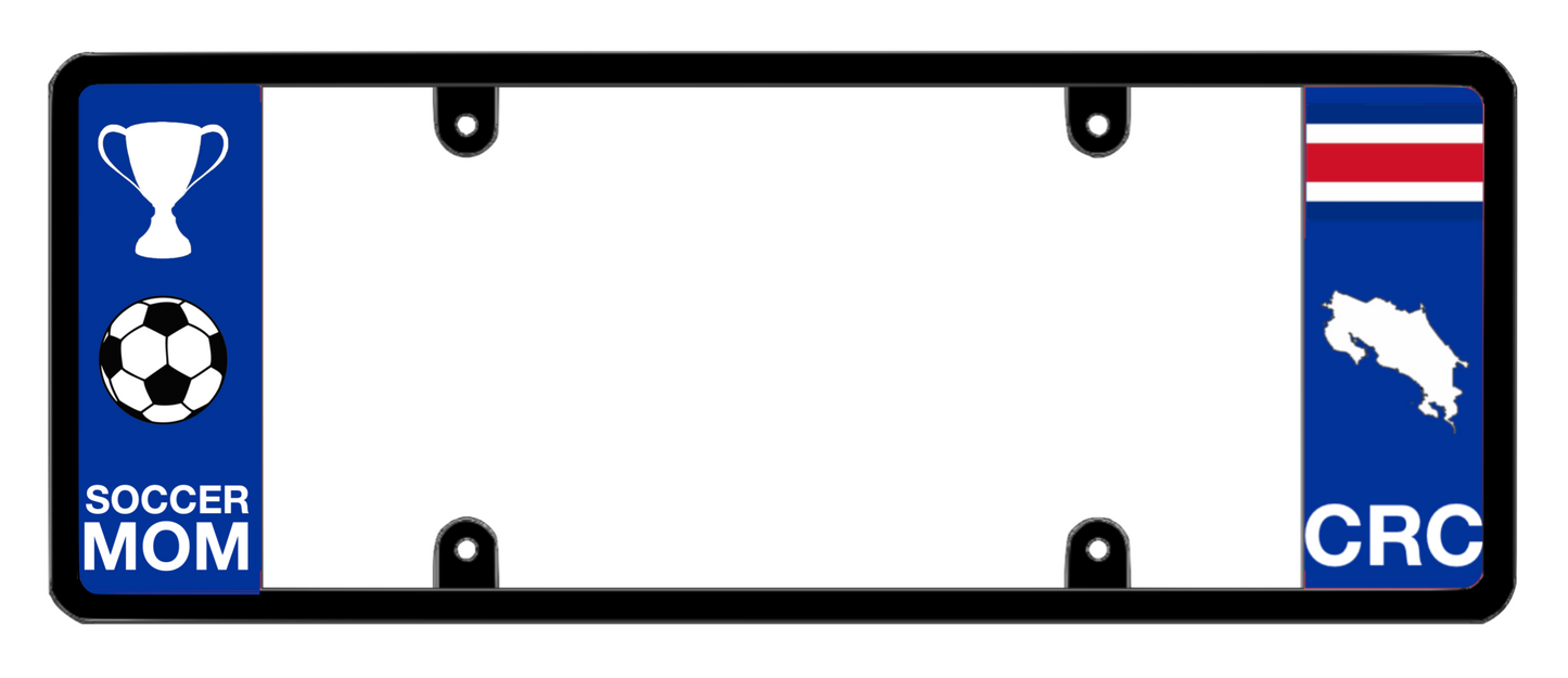 DFS Costa Rica CRC Patented License Plate Frame Holder