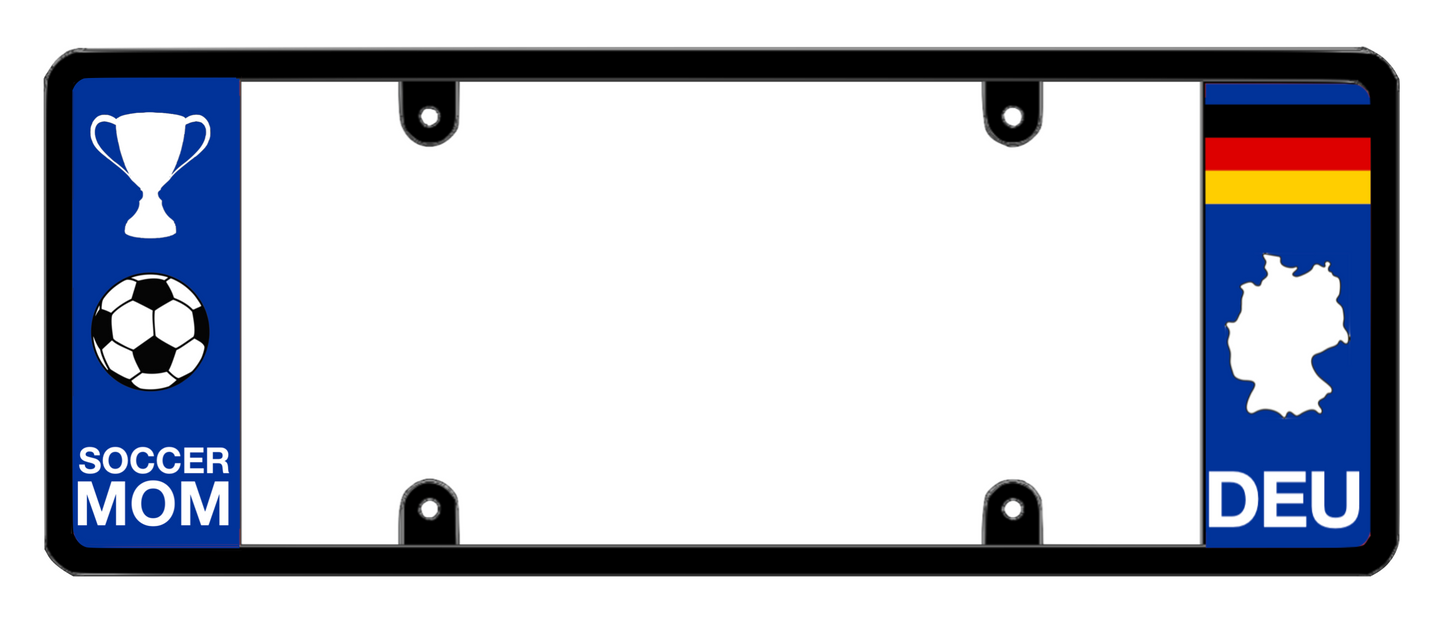DFS Germany DEU Patented License Plate Frame Holder