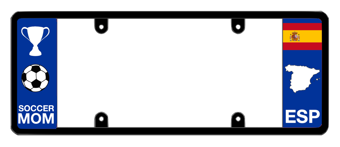 DFS Spain ESP Patented License Plate Frame Holder