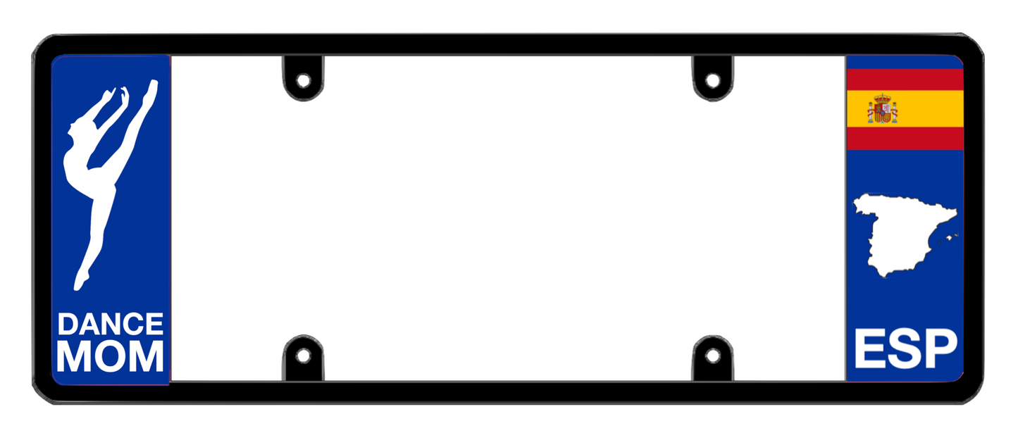 DFS Spain ESP Patented License Plate Frame Holder
