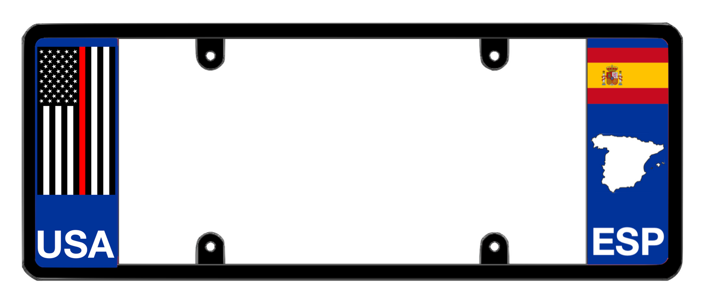 DFS Spain ESP Patented License Plate Frame Holder
