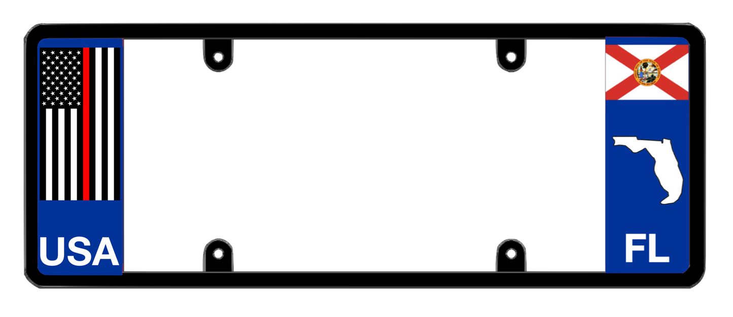 DFS Florida FL Patented License Plate Frame Holder