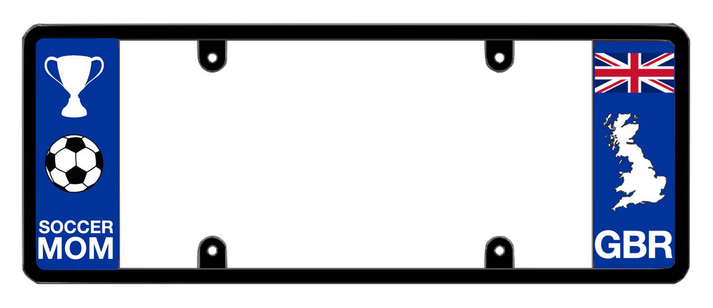 DFS United Kingdom GBR Patented License Plate Frame Holder