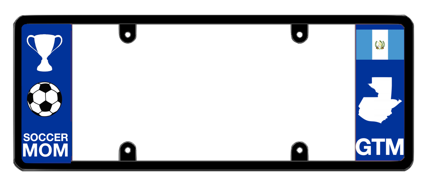 DFS Guatemala GTM Patented License Plate Frame Holder