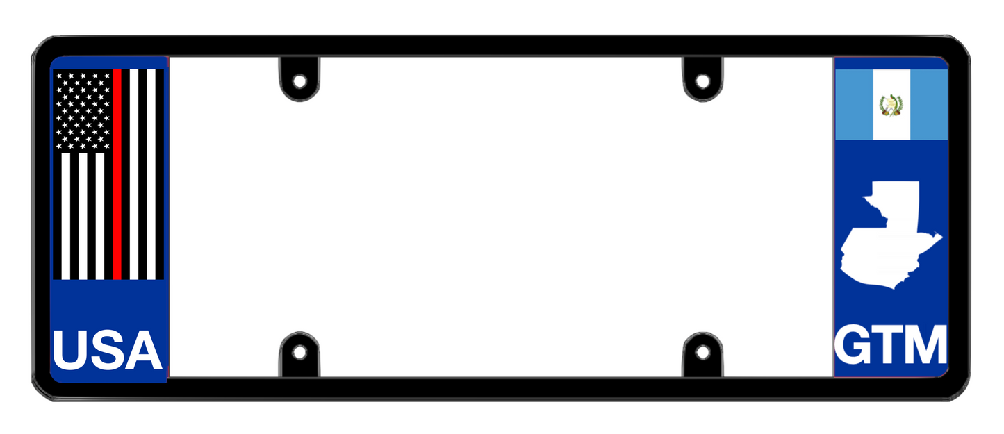DFS Guatemala GTM Patented License Plate Frame Holder