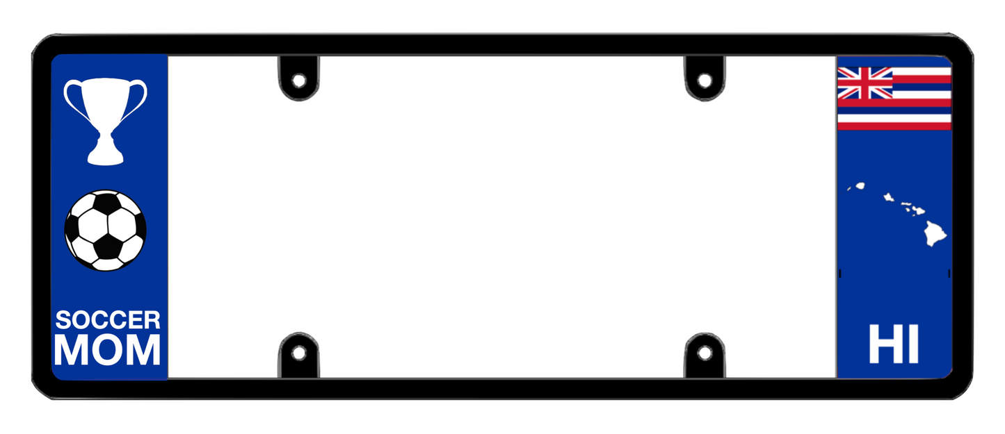 DFS Hawaii HI Patented License Plate Frame Holder