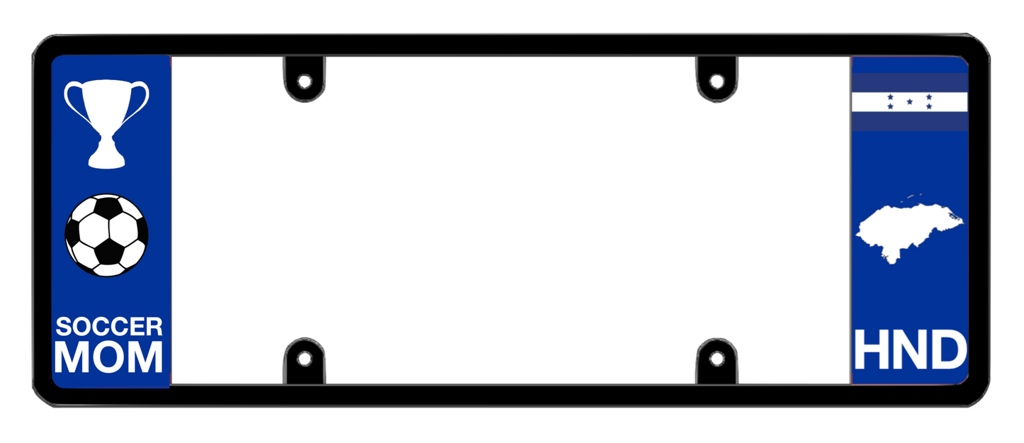 DFS Honduras HND Patented License Plate Frame Holder