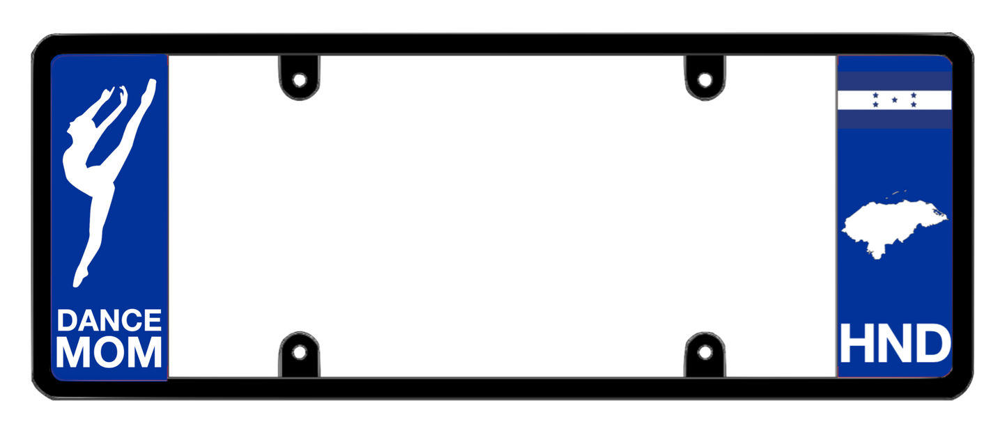 DFS Honduras HND Patented License Plate Frame Holder