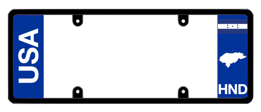 DFS Honduras HND Patented License Plate Frame Holder