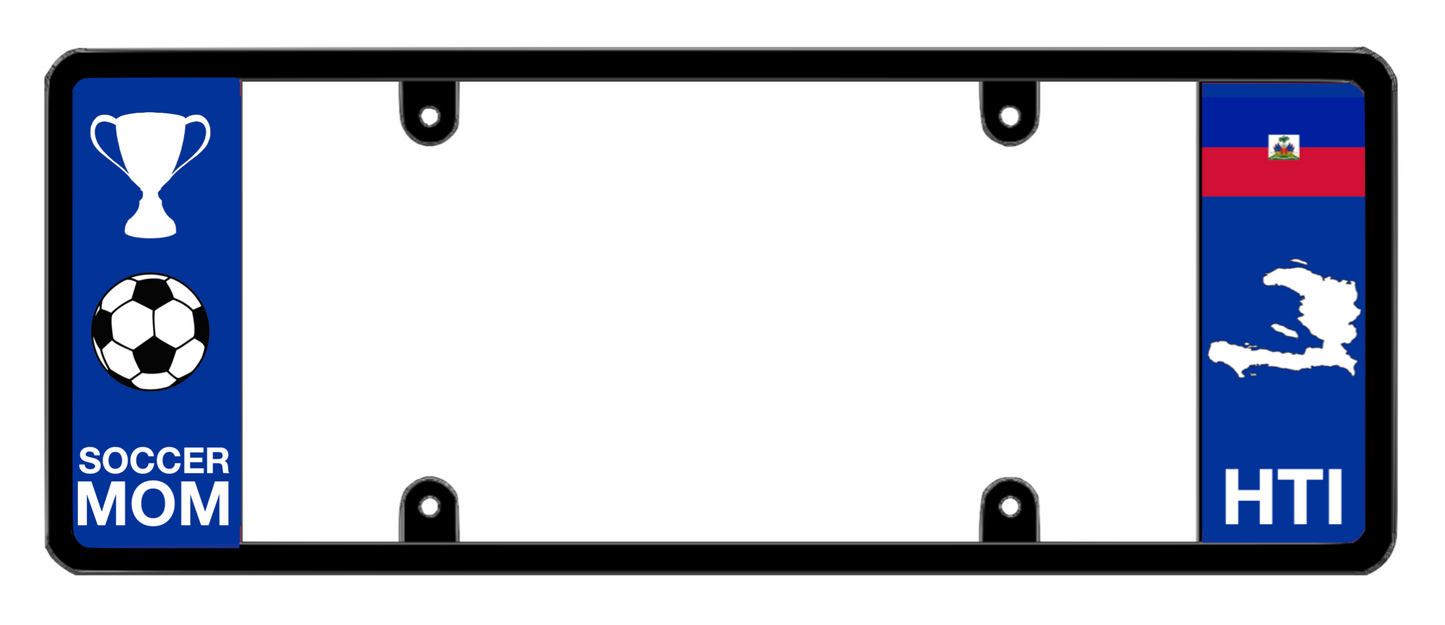 DFS Haiti HTI Patented License Plate Frame Holder