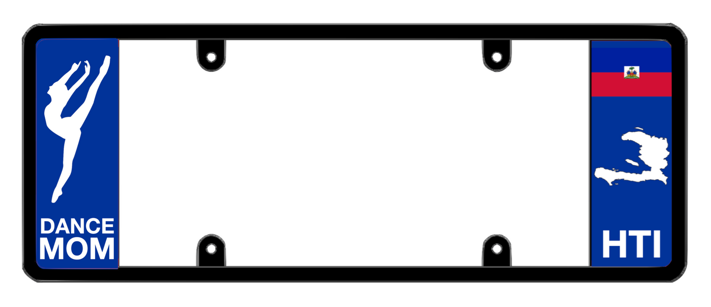 DFS Haiti HTI Patented License Plate Frame Holder