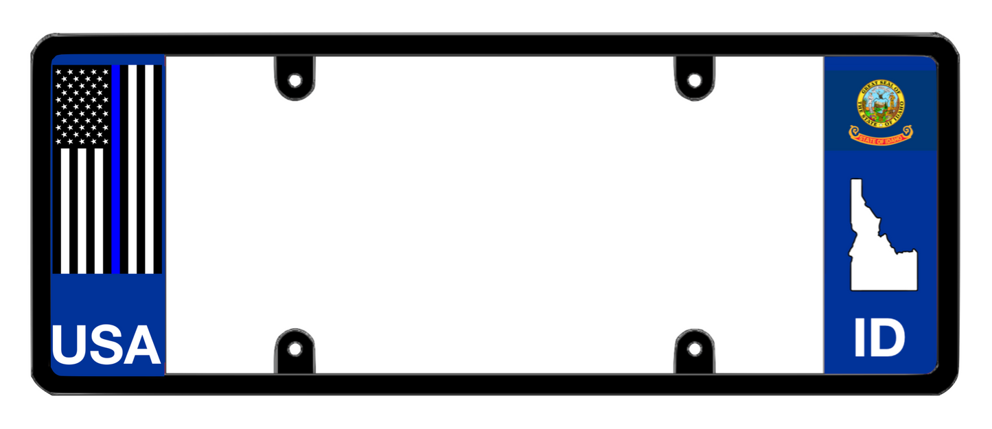 DFS Idaho ID Patented License Plate Frame Holder
