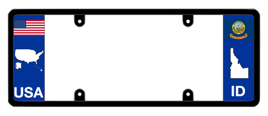 DFS Idaho ID Patented License Plate Frame Holder