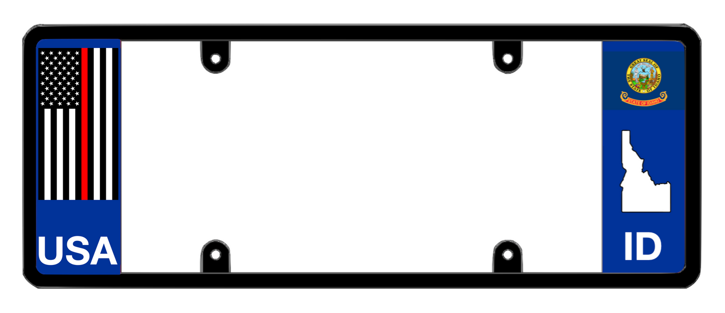 DFS Idaho ID Patented License Plate Frame Holder