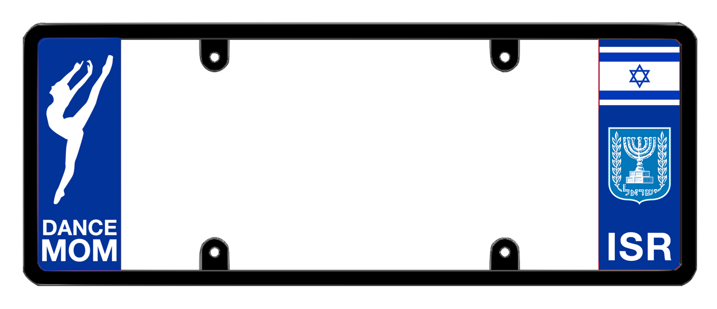 DFS Israel ISR Patented License Plate Frame Holder