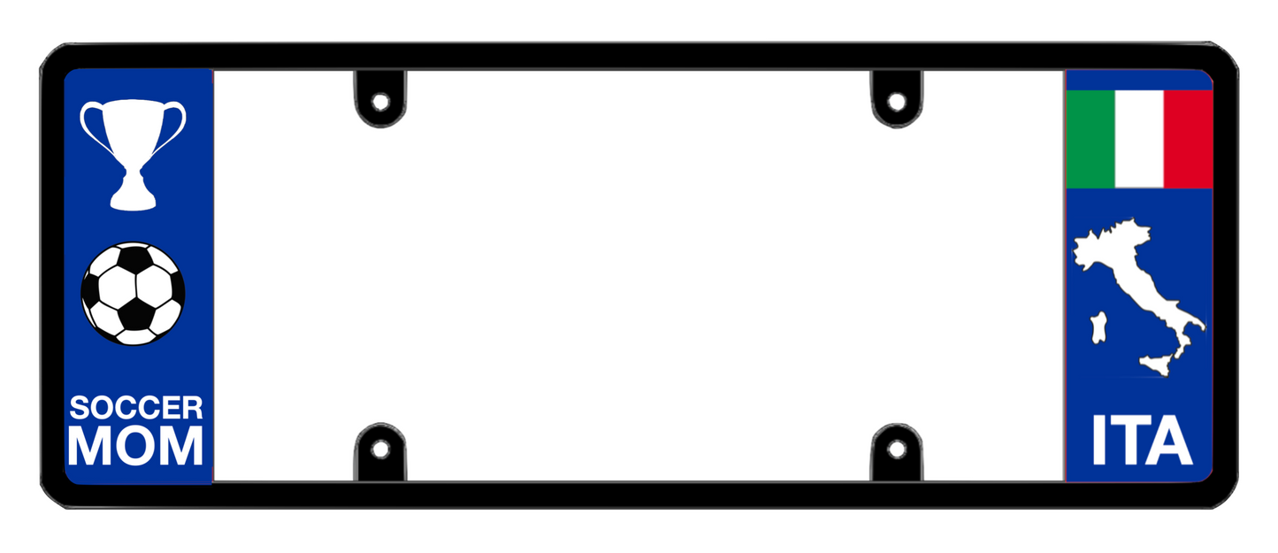 DFS Italy ITA Patented License Plate Frame Holder