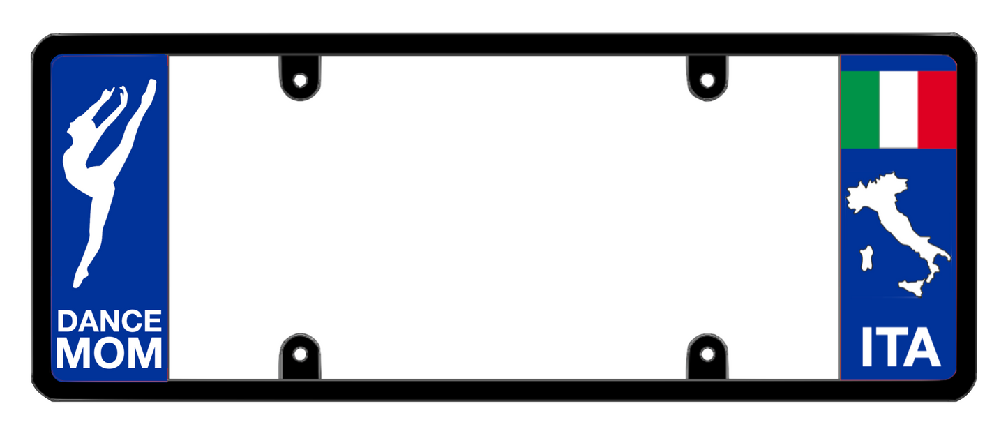 DFS Italy ITA Patented License Plate Frame Holder