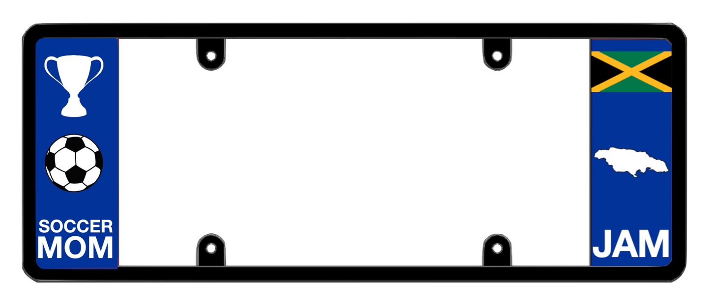 DFS Jamaica JAM Patented License Plate Frame Holder