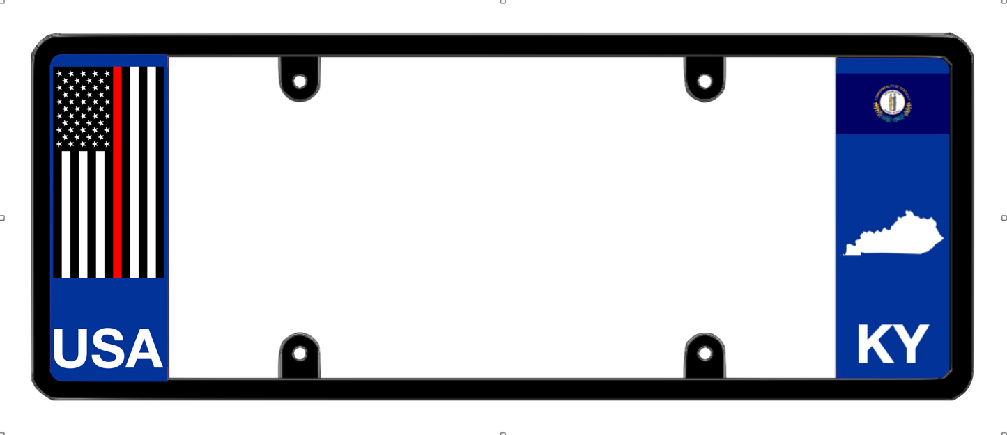 DFS Kentucky KY Patented License Plate Frame Holder