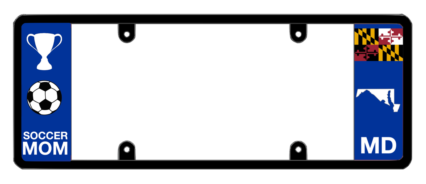 DFS Maryland MD Patented License Plate Frame Holder