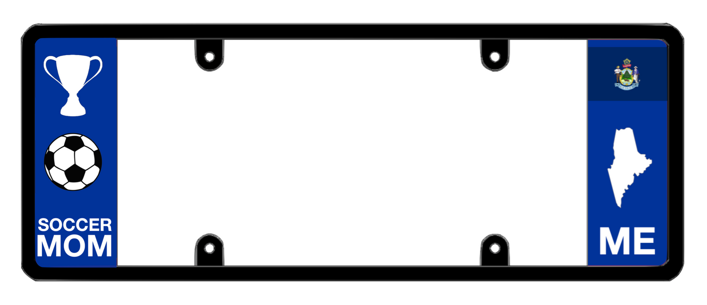 DFS Maine ME Patented License Plate Frame Holder