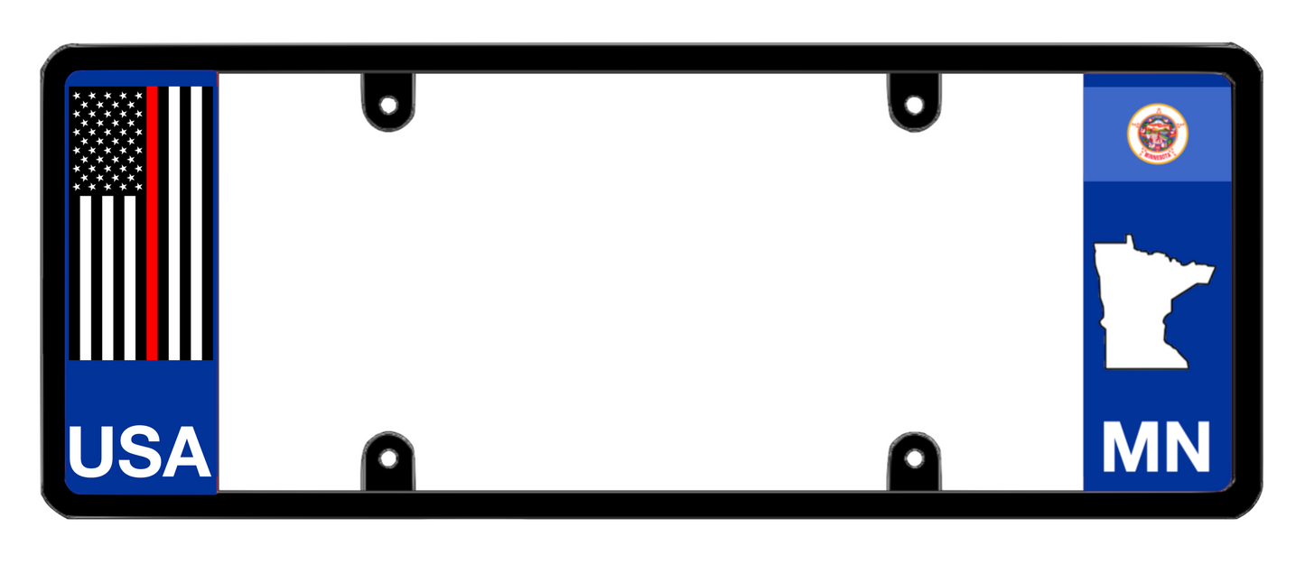 DFS Minnesota MN Patented License Plate Frame Holder
