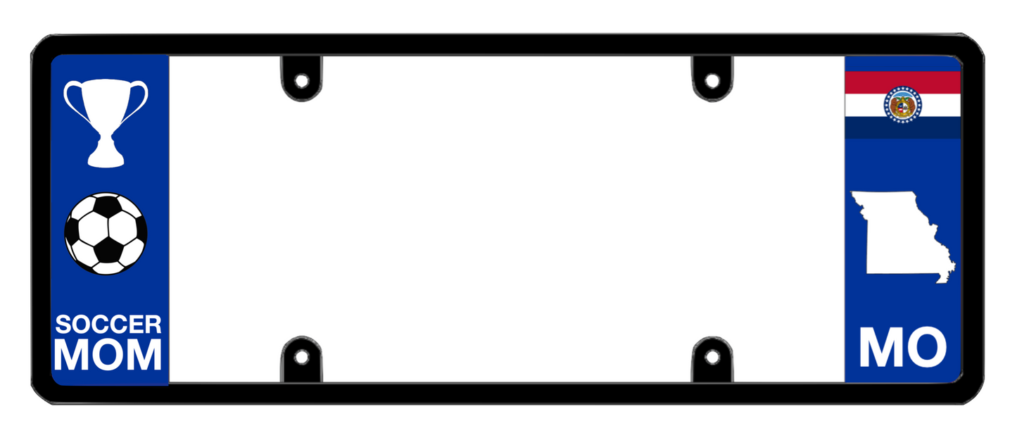 DFS Missouri MO Patented License Plate Frame Holder